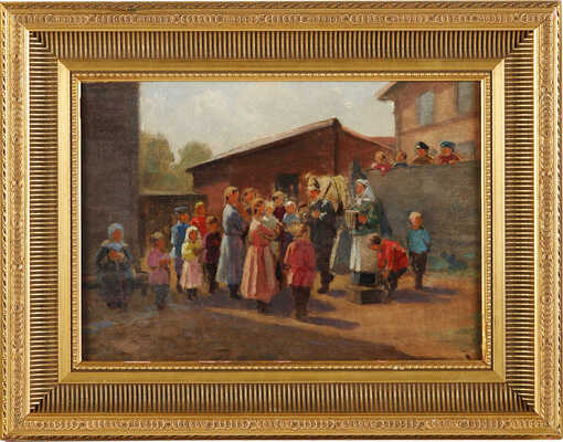 Дмитриев-Оренбургский Николай Дмитриевич. Встреча солдата 